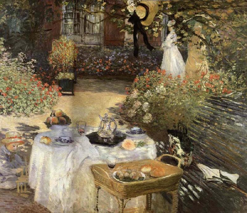 Claude Monet Luncheon china oil painting image